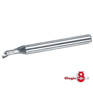 FRESE IN METALLO DURO INTEGRALI TIPO A 1 TAGLIENTE ELICOIDALE PER FRESARE ALLUMINIO E SUE LEGHE 8799 12 FRESE MD MONOTAGLIENTE tungsten carbide solid end mills for alluminium Prod. SCU