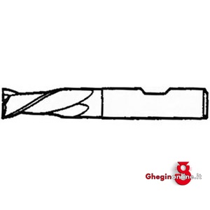 FRESE IN METALLO DURO INTEGRALI PER ALLUMINIO 8799A 6 FRESE METALLO DURO 2t tungsten carbide solid end mills for alluminium Orig. Hartner - immagine 2