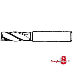 FRESE IN METALLO DURO INTEGRALE CON RIVESTIMENTO FIRE ATTACCO CILINDRICO DIN 6535 HA 8799C 6 FRESE METALLO DURO 4t tungsten carbide solid end mills with FIRE coating Orig. Hartner - immagine 2
