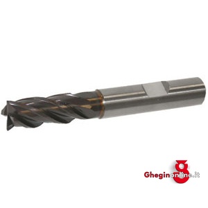 FRESE IN METALLO DURO INTEGRALE CON RIVESTIMENTO FIRE ATTACCO CILINDRICO DIN 6535 HB 8799D 25 FRESE METALLO DURO 4t tungsten carbide solid end mills with FIRE coating Orig. Hartner