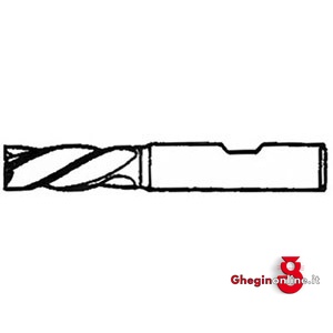 FRESE IN METALLO DURO INTEGRALE CON RIVESTIMENTO FIRE ATTACCO CILINDRICO DIN 6535 HB 8799D 20 FRESE METALLO DURO 4t tungsten carbide solid end mills with FIRE coating Orig. Hartner - immagine 2