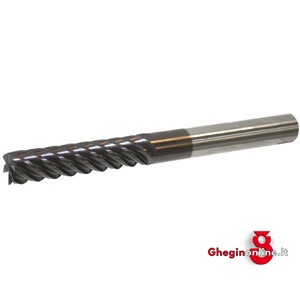 FRESE IN METALLO DURO INTEGRALE CON RIVESTIMENTO FIRE SERIE EXTRA-LUNGA 8799ER 8 FRESE M.DURO MULTITAG. tungsten carbide solid end mills with FIRE coating Orig. Hartner