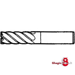 FRESE IN METALLO DURO INTEGRALE CON RIVESTIMENTO FIRE SERIE EXTRA-LUNGA 8799ER 8 FRESE M.DURO MULTITAG. tungsten carbide solid end mills with FIRE coating Orig. Hartner - immagine 2