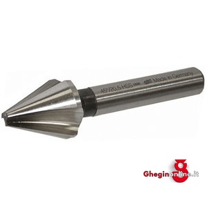 FRESE PER SVASARE TIPO A 3 TAGLIENTI ATTACCO CILINDRICO IN ACCIAIO HSS 8799GE 25 FRESE x SVASARE countersinks Orig. Dürr