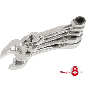 CHIAVI FISSE E A CRICCHETTO COMBINATE IN SERIE 879EA SR.CH.FISSE E A CRICCO combination open and ratchet-ring spanners sets Prod. SCU