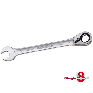 CHIAVI FISSE E A CRICCHETTO COMBINATE 879GM 24 CH.FISSE E A CRICCO combination open and ratchet-ring spanners Orig. Gedore
