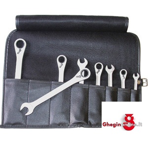 CHIAVI FISSE E A CRICCHETTO COMBINATE IN SERIE 879GP SR.CH.FISSE E A CRICCO combination open and ratchet-ring spanners sets Orig. Gedore