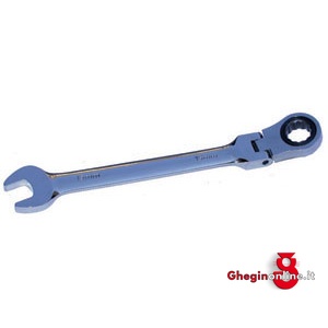 CHIAVI FISSE E A CRICCHETTO COMBINATE SNODATE 879GV 25 CH.FISSE CR.COMB.SNOD. flexible gear wrenches Prod. SCU