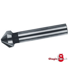 FRESE PER SVASARE TIPO A 3 TAGLIENTI; CONICITÀ TESTA 90° ATTACCO CILINDRICO IN ACCIAIO HSS 8810G 40 FRESE x SVASARE countersinks Orig. Dürr