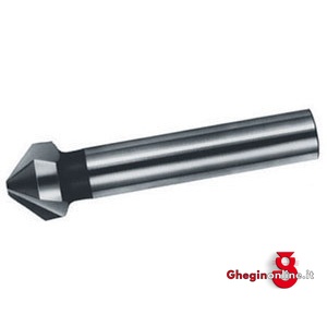 FRESE PER SVASARE A 3 TAGLIENTI; CONICITÀ TESTA 90° ATTACCO CILINDRICO IN ACCIAIO HSS-E 8814G 40 FRESE x SVASARE countersinks Orig. Dürr
