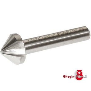FRESE PER SVASARE A 3 TAGLIENTI; CONICITÀ TESTA 90° ATTACCO CILINDRICO IN ACCIAIO AL COBALTO HSSE 8814GE 31 FRESE x SVASARE countersinks Orig. Dürr