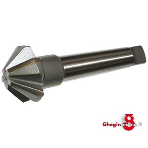 FRESE PER SVASARE A 5 TAGLIENTI; CONICITÀ TESTA 90° ATTACCO CM CON TESTA IN METALLO DURO INTEGRALE 8824GE 63 FRESE x SVASARE countersinks Orig. Dürr