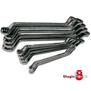 SERIE 8 CHIAVI FISSE POLIGONALI ART.882M 882P SR.CHIAVI FISSE POLIG. bihexagon ring spanners sets Prod. SCU