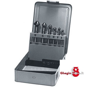 ASSORTIMENTI DI 6 FRESE PER SVASARE IN ACCIAIO HSS ART. 8810 G 8836G ASS. FRESE x SVASARE countersink-sets Orig. Dürr
