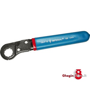 CHIAVI POLIGONALI APERTE A CRICCHETTO POLL USA 883GT 1 CHIAVI POL. IN POLLICI ratchet ring wrenches Prod. SCU