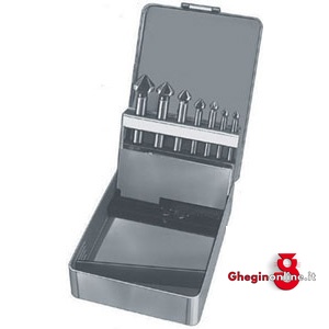 ASSORTIMENTI DI 7 FRESE PER SVASARE IN ACCIAIO HSS ART. 8810 G 8840G ASS. FRESE x SVASARE countersink-sets Orig. Dürr