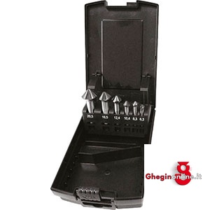 ASSORTIMENTI DI 6 FRESE PER SVASARE IN ACCIAIO HSS ART. 8813 L 8843L ASS. FRESE x SVASARE countersink-sets Prod. SCU