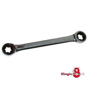 CHIAVI FISSE TORX A CRICCHETTO 885GF 20 24 CHIAVI FISSE A CRICCO ratchet Torx ring spanners Prod. SCU