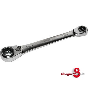 CHIAVI FISSE A CRICCHETTO 885GLP CHIAVI FISSE A CRICCO ratchet bihexagon ring spanners Orig. Carolus