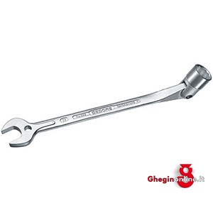 CHIAVI COMBINATE A BUSSOLA 886G 19 CHIAVI COMB. C/BUSSOLA open ended-swivel socket wrench Orig. Gedore