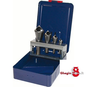 ASSORTIMENTI SVASATORI-SBAVATORI 4 PZ. IN ACCIAIO HSS-E 8878G ASS. SVASATORI-SBAVAT. countersinks and deburring tools sets Orig. Dürr