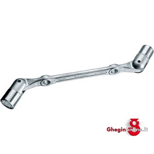 CHIAVI POLIGONALI A BUSSOLA CON APERTURE POLL USA 887GB 15/16 1 CHIAVI A BUSSOLA double end swivel wrench Orig. Gedore