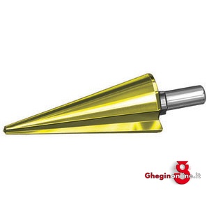 FRESE CONICHE PER LAMIERE 2 TAGLIENTI CONICITÀ 20° ATTACCO CM TIPO ALLUNGATO IN ACCIAIO HSS RIVESTIMENTO TIN 8887G FRESE CONICHExLAMIERE countersinks Orig. Dürr
