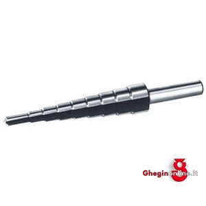FRESE A GRADINO PER LAMIERE TIPO A 9 GRADINI E 2 TAGLIENTI RETTIFICATI 8892G FRESE A GRADINO x LAM. countersinks Orig. Dürr