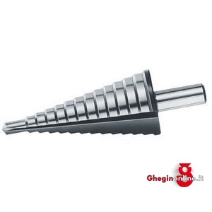 FRESE A GRADINO PER LAMIERE TIPO A 13 GRADINI E 2 TAGLIENTI RETTIFICATI 8895G FRESE A GRADINO x LAM. countersinks Orig. Dürr