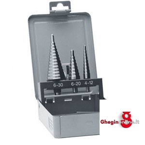 ASSORTIMENTI 3 FRESE A GRADINO ART 8892 G-8894 G-8895 G 8910GS ASSORT.FRESE A GRADINO countersink sets Orig. Dürr