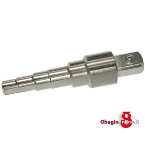 CHIAVI PER RADIATORI IN ACCIAIO FORGIATO PER RACCORDO POLL 3/8 - 1/2 - 3/4 - 7/8 - 1; ATT.QUADRO 1/2 895GP 4 CHIAVI PER RADIATORI convector wrenches Prod. SCU