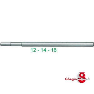 LEVE PER CHIAVI A TUBO CON 3 GRADINI Ø MM 12-14-16 902GD LEVE X CHIAVI A TUBO stepped tommy bars Orig. Gedore