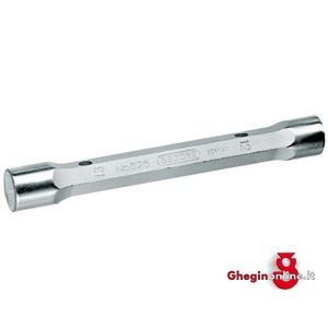 CHIAVI A TUBO GAMBO ESAGONALE SENZA LEVA 909GE 32 36 CHIAVI A TUBO ESAG. double ended socket wrenches Orig. Gedore