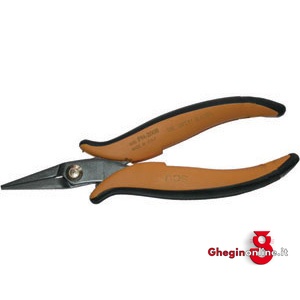 PINZE PER ELETTRONICA E MECCANICA FINE BECCHI PIATTI, DIRITTI, LISCI 90A 150 PINZE PER ELETTRONICA pliers for electronics and fine mechanics Prod. SCU - immagine 2