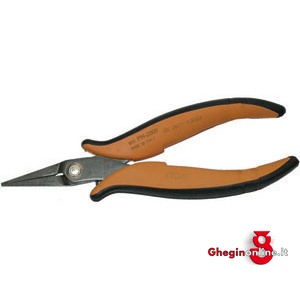 PINZE PER ELETTRONICA E MECCANICA FINE BECCHI SOTTILI DIRITTI, LISCI 90E 150 PINZE PER ELETTRONICA pliers for electronics and fine mechanics Prod. SCU - immagine 2
