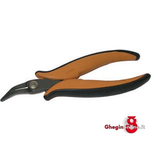 PINZE PER ELETTRONICA E MECCANICA FINE BECCHI PIATTI,PIEGATI,LISCI 90P PINZE PER ELETTRONICA pliers for electronics and fine mechanics Prod. SCU - immagine 2
