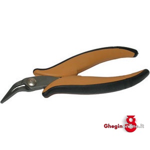 PINZE PER ELETTRONICA E MECCANICA FINE BECCHI PIATTI,PIEGATI,ZIGRINATI 90R PINZE PER ELETTRONICA pliers for electronics and fine mechanics Prod. SCU - immagine 2