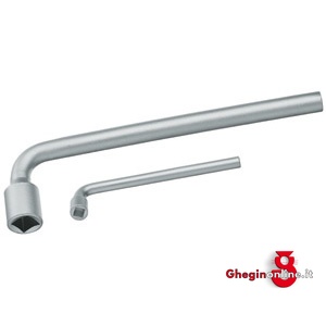 CHIAVI A PIPA BOCCHE QUADRE PROFONDAMENTE INCAVATE 911G 17 CHIAVI A PIPA offset socket wrenches Orig. Gedore