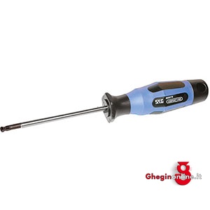 CHIAVI PER ESAGONI INTERNI IMPUGNATURA BICOMPONENTE A giravitE 913GM 10 CHIAVI x ESAGONI INT. allen head screw wrenches Prod. SCU