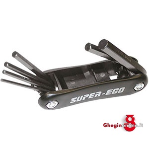 SERIE 7 CHIAVI PER ESAGONI INTERNI MM 1,5 -2-2,5-3-4-5-6. 914GRE SERIE CHIAVIxESAG.INT. allen head screw wrenches sets Prod. SCU