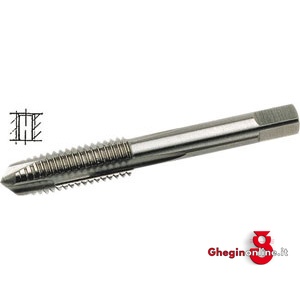 MASCHI CORTI MACCHINA ISO DIN13 (DIN 352) METRICO GROSSO M TOLLERANZA 6H IMBOCCO CORRETTO 9150G 12 MASCHI CORTI DX MACC.M machine short taps Orig. Völkel