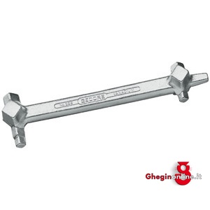 CHIAVI PER TAPPI A QUADRO INCASSATO 915GP CHIAVIxTAPPI A QUADRO drain plug spanners Orig. Gedore