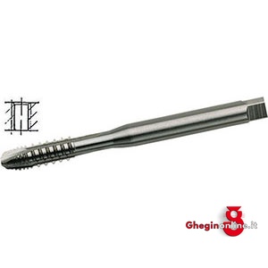 MASCHI MACCHINA ISO DIN 13 (DIN 371) METRICO GROSSO M TOLLERANZA  6H IMBOCCO CORTO FORI CIECHI 9187G 10 MASCHI DX x MACC. 'M' machine taps Orig. Völkel