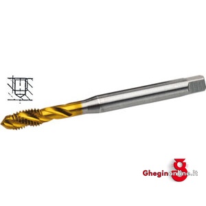 MASCHI MACCHINA ISO DIN 13 (DIN 371) METRICO GROSSO M TOLLERANZA  6H IMBOCCO CORTO FORI CIECHI PROFONDI 9196G 10 MASCHI DX x MACC. 'M' machine taps Orig. Völkel