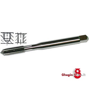 MASCHI MACCHINA ISO DIN 13 (DIN 371) METRICO GROSSO M TOLLERANZA 6 GX IMBOCCO CORTO FORI PASSANTI E CIECHI 9203G 10 MASCHI DX x MACC. 'M' machine taps Orig. Völkel