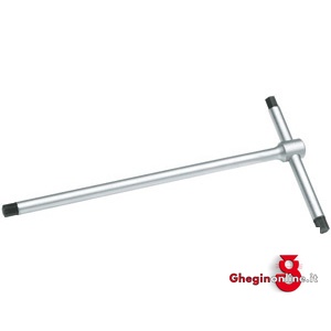 CHIAVI A "T" PER ESAGONI INTERNI 921GLE 10 CH.A T C/3 TESTE ESAG allen head wrenches "T" type Orig. Gedore