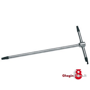 CHIAVI A "T" PER VITI CON POLIGONO INTERNO 921R 45 CH.A T C/3 TESTE TORX socket head screw wrenches "T" type Prod. SCU