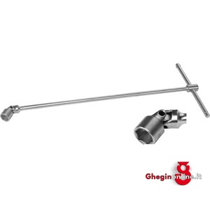 CHIAVI A "T" SNODATE CON BUSSOLA ESAGONALE 921RT 22 CHIAVI A T SNODATE swivel socket wrenches with tommy bar Prod. SCU