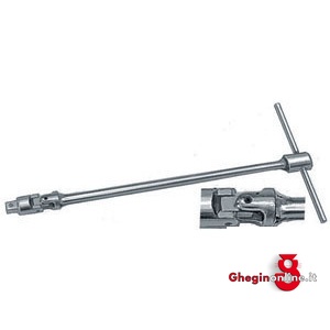 IMPUGNATURE A "T" SNODATE CON ATTACCO QUADRO 922A 1/2 IMPUGNATURE SNODATE long swivel joints tommy bar Prod. SCU