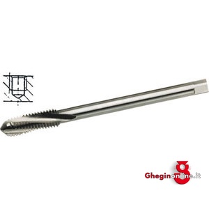MASCHI MACCHINA ISO DIN 13 (DIN 376) METRICO GROSSO M TOLLERANZA 6H IMBOCCO SEMICORTO TIPO SPIROTEX FORI CIECHI 9232G 24 MASCHI DX x MACC. 'M' machine taps Orig. Völkel